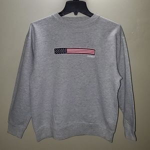 Old Navy Grey Star & Stripes Sweatshirt – XL